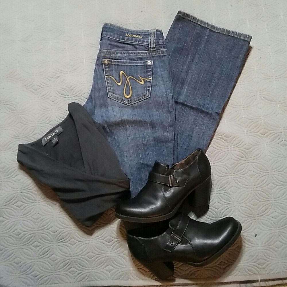 Zco.  jeans, 7/32.5, low rise